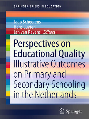 cover image of Perspectives on Educational Quality